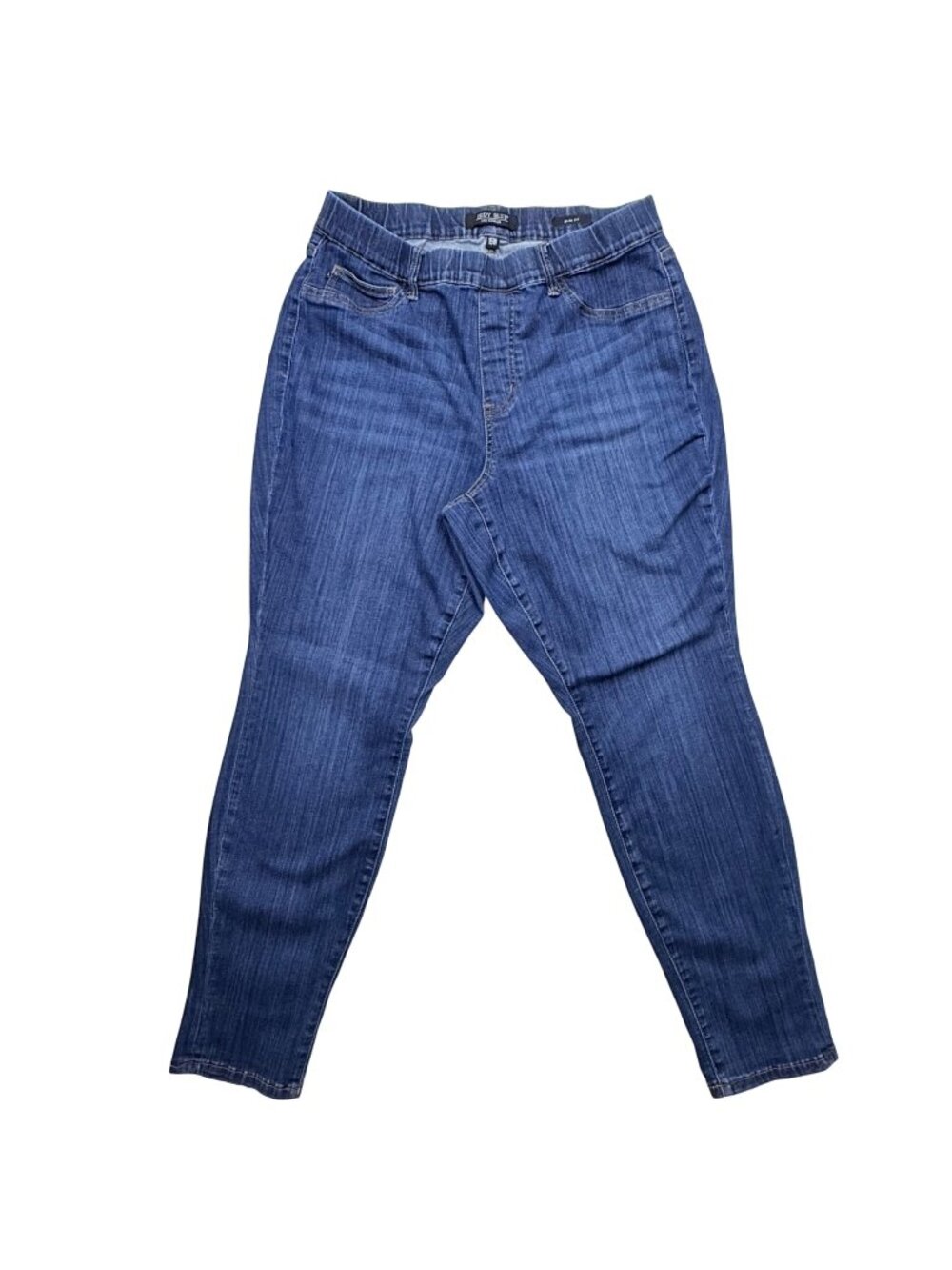 Judy Blue Gracie Slim Fit Hi Rise Pull On Jeans Jeggings‎ Medium Wash Size 16W